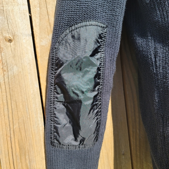 Kenneth Cole New York Black Men's Full Zip Knit Sweater Jacket M Medium - Picture 9 of 16